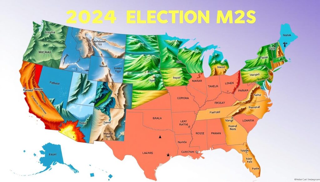 Swing States 2024 Election Map